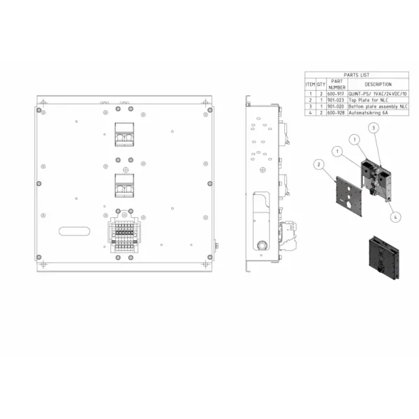 500-302-2ac Doubl Power Supply Ac-Ac 10a - 187284 - 2