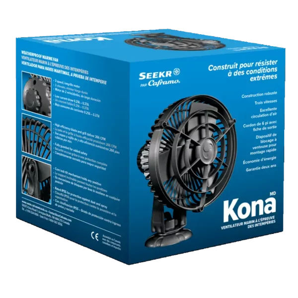 Kona Ventilator Zwart 12v - 291415B - 3