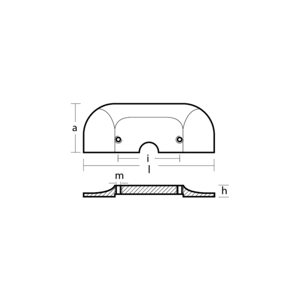 Mercurymerc Cavitation Plate For Alpha - 90659020 - 1