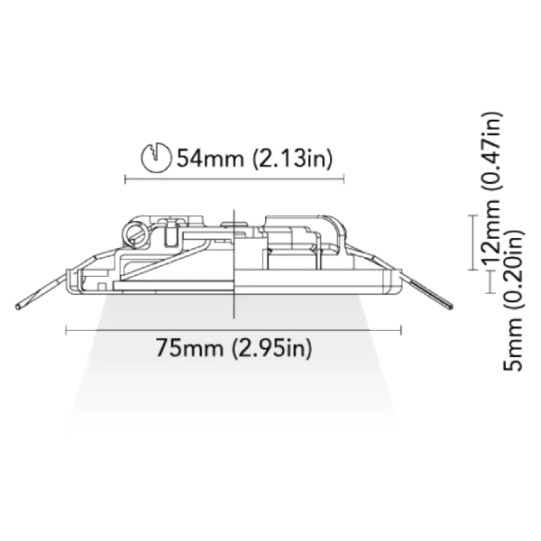 Orlando75 Wit 2w 10-30v 2700k Ip66 - G10061215 - 1