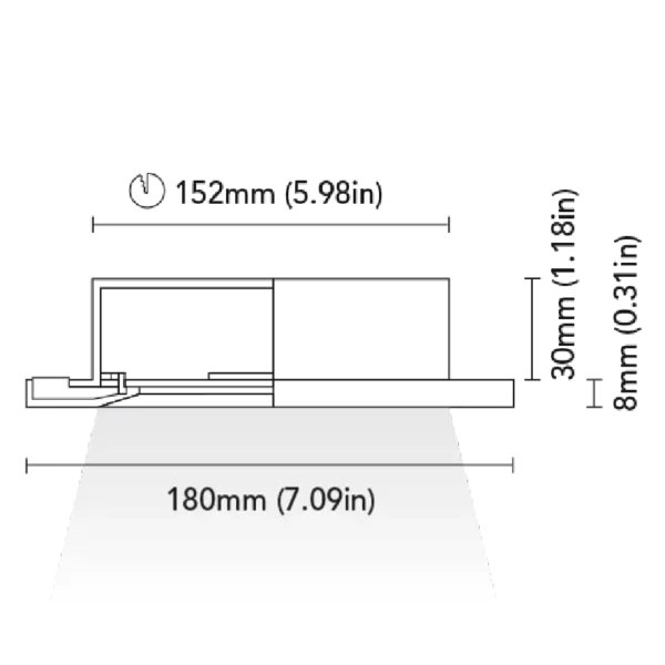 Eudora180 Rvs 2x4w 8-32v 2700k - G10321212 - 1