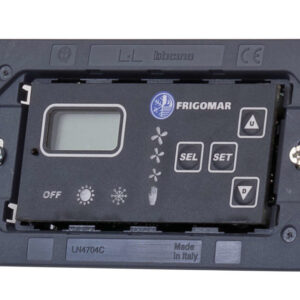 THERMOSTAT MOD. APDS 12V MASTER VIMAR EIKON - BLACK KEYBOARD