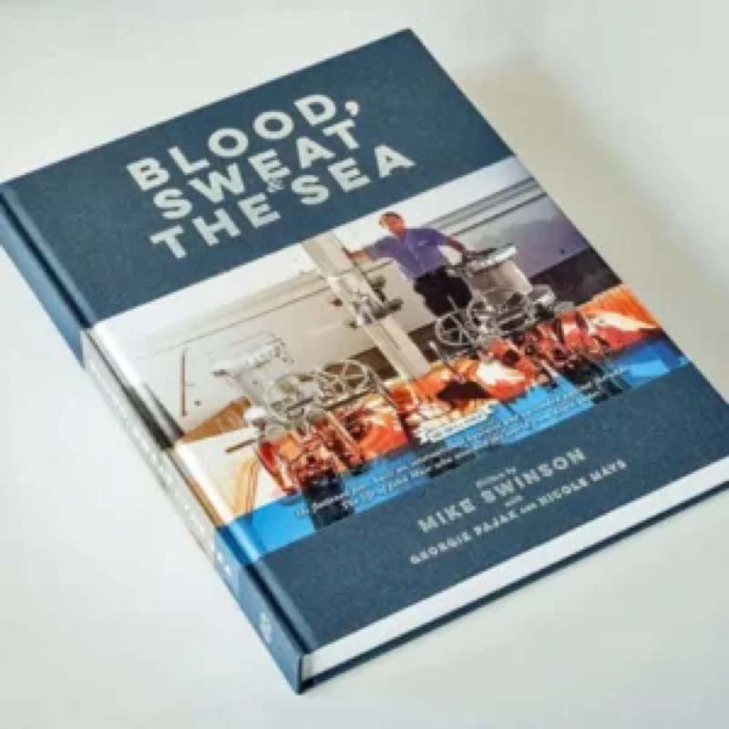 BLOOD, SWEAT AND THE SEA BOOK