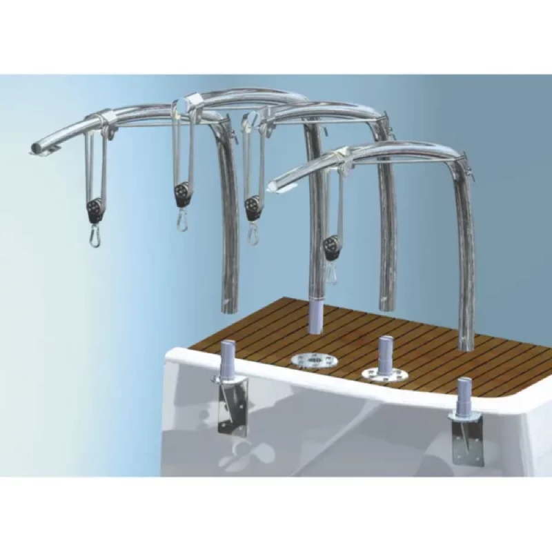 DAVIT MET SLIDER 75KG SPIEGELMONTAGE