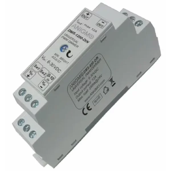 Dimmer Pwm Universeel 12a Drukknop0-10v