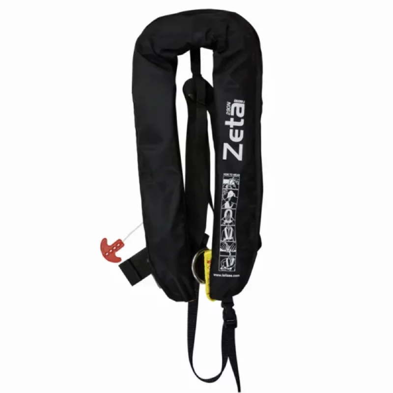 ZETA LIFEJACKET 290N ZWART+HARNAS