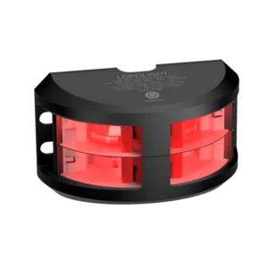 2NM 180° ROOD, DUBBEL, ZWART -20M KABEL