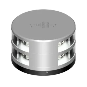 2NM 180° WIT, DUBBEL, ZWART MET FB BASE