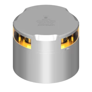 2NM 360° GEEL, STROBE, ZILVER + CONN&ALU-BASE (CD)