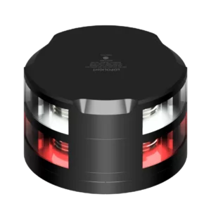 2NM 360° ROOD + 2NM 360° WIT, ZWART MET FB BASE