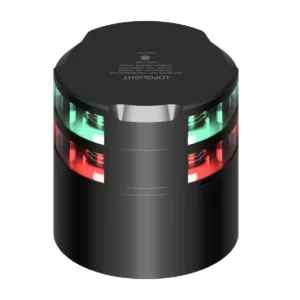 2NM 360° ROOD +GROEN, ZWART + CONN&ALU-BASE