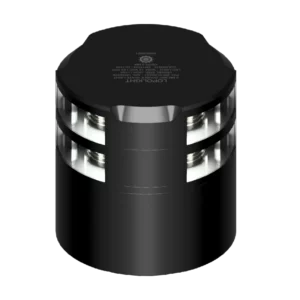 2NM 360° WIT, DUBBEL, ZWART + CONN&ALU-BASE