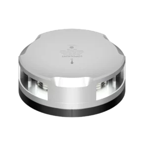 2NM HEKLICHT/360° WIT, ZILVER MET FB BASE