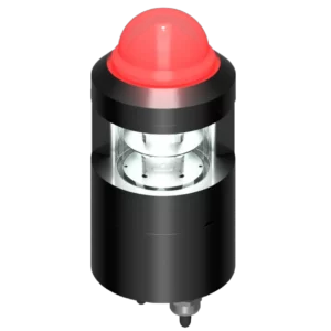 300-138+301-411B 6NM DUBBEL STOOMLICHT+3NM ROOD OBSTR.LICHT