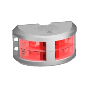 3NM 180° ROOD, DUBBEL, ZILVER  -6M KABEL