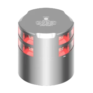 3NM 360° ROOD, DUBBEL, ZILVER