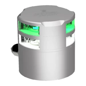 3NM 360° WIT + 3NM 360° GROEN, ZILVER