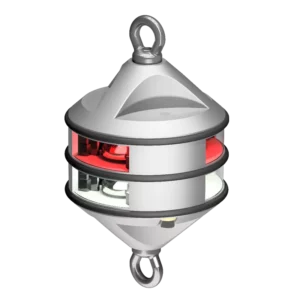 3NM 360° WIT/ROOD, HIJSBAAR, ZILVER