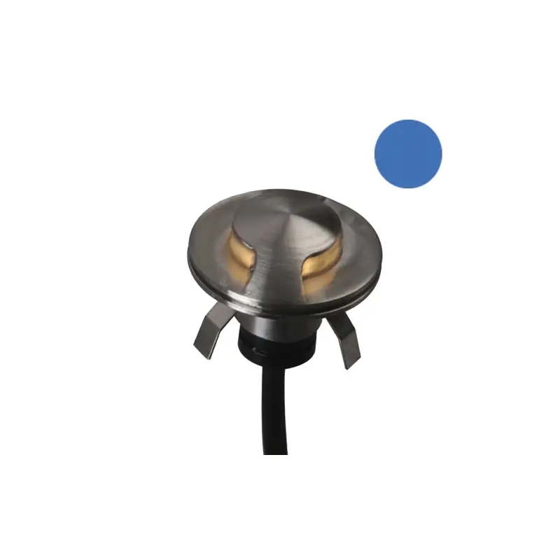 BLUE IP67 316 STEPLIGHT 2S 28/20X19 12V BLUE IP67 316 STEPLIGHT 2S 28/20X19 12V