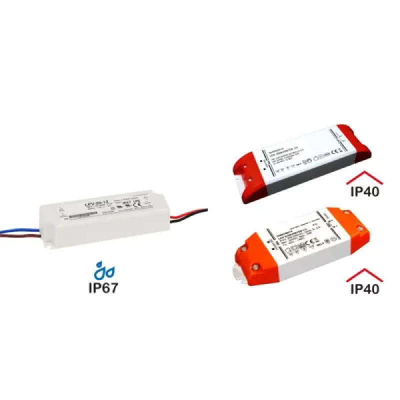 OMVORMER VOEDING  220V / 24V 60W IP67