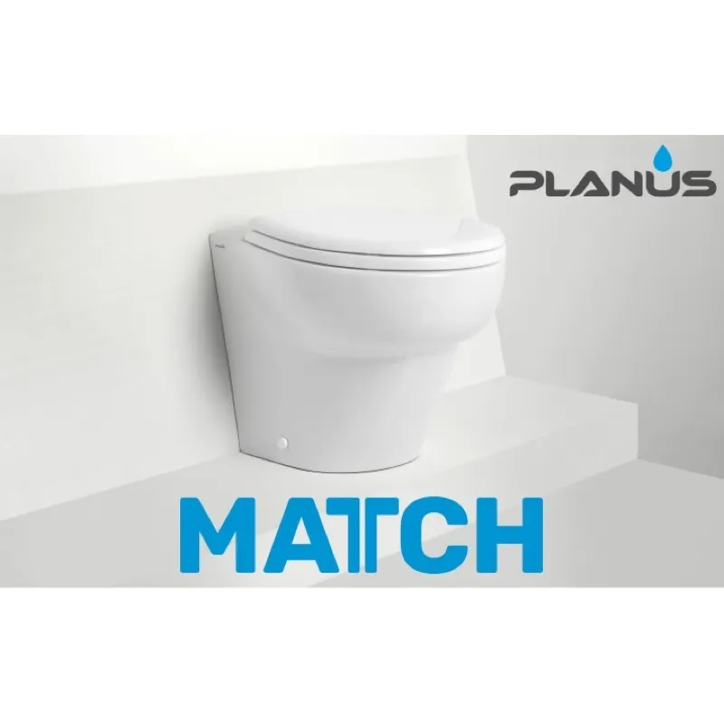Match 480 Angled 12v With Bidet Match 480 Schuin 12v Met Bidet