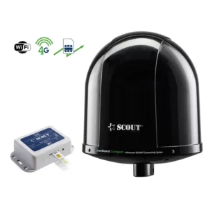 4G/WIFI ONBOARD COMPACT+SIM+ANTENNE ZWART (USA)
