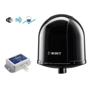 5G/WIFI ONBOARD COMPACT+SIM+ANTENNE ZWART (EUROPA)
