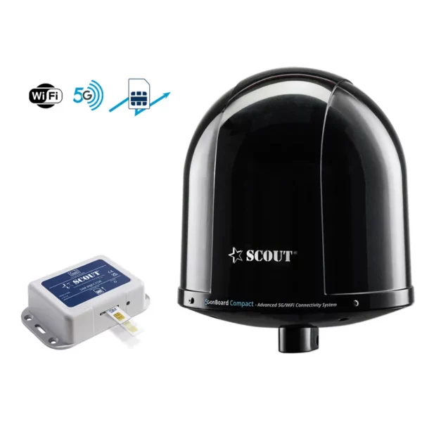 5g/Wifi Onboard Compact+Sim+Antenne Zwart (Europa)